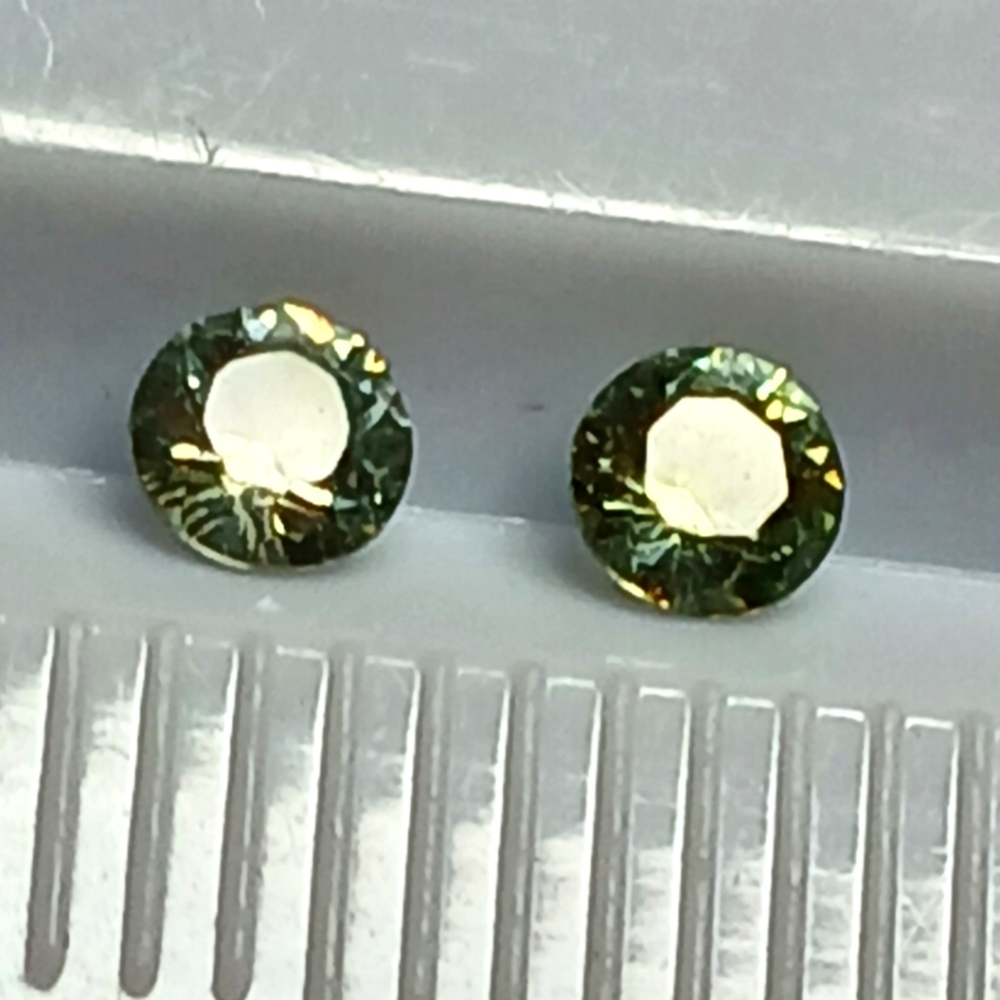 Elegant Green Spinel 3mm